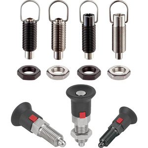 Gn617.1 M6 M8 M10 M12 M16 thép không gỉ Tự khóa chỉ số bu lông pit tông của mùa xuân nạp chỉ số pit tông Pin - Product Image 2