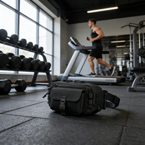 Sac bandoulière LAMGOYI personnalisé, nouveau petit sac banane tendance avec sangle extensible pour femmes et hommes - Product Image 2