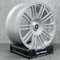 Jantes forgées Bku 5x120 pour NFS BMW M3 GTR E46 E39 E34 G30 E60 E28 E90 E92 F30 F10 18 19 20 pouces, jantes en alliage concaves personnalisées