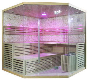 Sauna traditionnel en bois de <span class=keywords><strong>cèdre</strong></span> rouge pour 4 à 5 personnes, sauna sec extérieur sur mesure, grande salle de sauna - Product Image 6