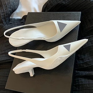 Escarpins de luxe sexy pour femmes, chaussures élégantes pour femmes, sandales à talons tendance pour femmes, sandales à talons en cuir de haute qualité, escarpins de créateur - Product Image 3