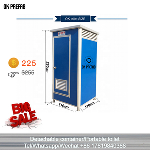 Toilettes portables d'extérieur économiques, <span class=keywords><strong>salle</strong></span> <span class=keywords><strong>de</strong></span> douche mobile, conception <span class=keywords><strong>de</strong></span> <span class=keywords><strong>salle</strong></span> <span class=keywords><strong>de</strong></span> <span class=keywords><strong>bain</strong></span> <span class=keywords><strong>préfabriquée</strong></span> - Product Image 2