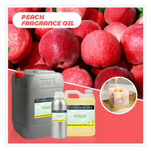 Bulk Natural Fruit Fragrance Oils Supplier, Wholesale Condensed Peach Oil 100% Pure For Scented Candle Making | Long Lasting