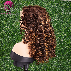 Lớn bouncy Curl thực sự tóc giả tóc con người nguyên liệu Việt Nam tóc tóc giả cửa hàng trực tuyến tránh khỏi thất bại tóc giả tóc con người - Product Image 5