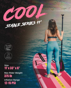 Tabla de Paddle Surf Inflable Personalizada en Oferta, Color a Elección, Material Drop Stitch, Modelo MY12/2 - Product Image 5