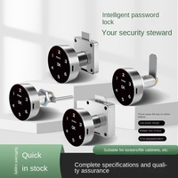 Cerradura inteligente para cajones, buzón, armario de almacenamiento, archivador, con tarjeta de acceso y contraseña, cerradura de lengüeta OEM