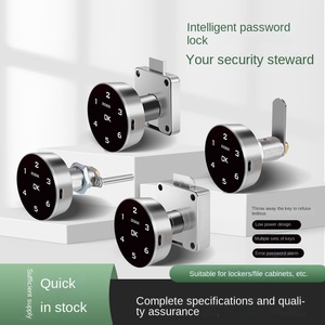 사용자 정의 스마트 서랍 잠금 편지 상자 스 와이프 카드 조합 잠금 저장 캐비닛 나무 문 옷장 파일 캐비닛 혀 잠금 - Product Image 5