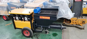 bibo Lingqiao <b>Small</b> Gypsum Self-leveling Mortar Conveying <b>Pump</b> Is Suitable for Mortar Conveying and Spray Application - Product Image 3