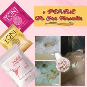 Prof.Ding Qualidade Superior Nova Embalagem Orgânica Herbal Clean Point Cuidado Feminino Vaginal Limpeza Apertando 3 em 1 Yoni Detox Pearl - Product Image 6