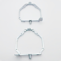 Autres accessoires d'éclairage automobile : Cadre de support de projecteur LED pour BMW Série 6 AFS 2004-2007, adaptateur de cadre de projecteur de phare de voiture