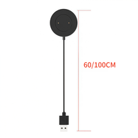 Chargeur compatible avec pour Huawei Watch GT/GT2/GT 2e et Honor Watch Magic/Magic 2/Dream 1m Câble de charge USB avec PVC/TPE