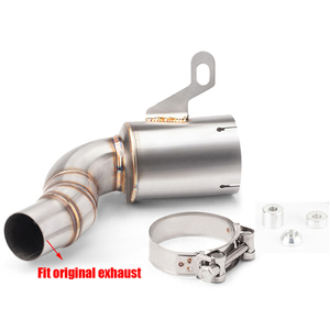Système d'échappement pour moto DUKE <span class=keywords><strong>125</strong></span> 250 390 Adventure RC390 <span class=keywords><strong>2020</strong></span> - 2023, silencieux, tube de liaison avant central de 51 mm - Product Image 3