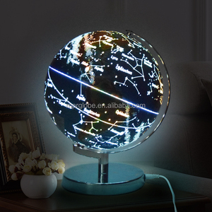 Globe terrestre éducatif de 22,8 cm Globe terrestre et carte du <span class=keywords><strong>monde</strong></span> en anglais avec lumière par cordon - Product Image 2