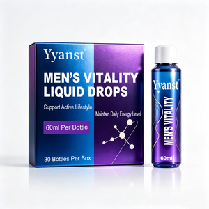 Suplementos Líquidos Orales para la Vitalidad Masculina, Marca Privada OEM ODM, 60 ml, 30 Botellas, Apoyo para un Estilo de Vida Activo y Nivel de Energía Diario - Product Image 1