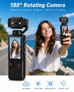 Cámara de Video Digital Portátil C8 180° Giratoria, Enfoque Automático, Wifi, Mini Cámara de Bolsillo 4K - Product Image 2