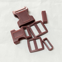 Sangle à dégagement rapide colorée en stock, sangle réglable latéralement, clip en plastique, boucle en plastique pour sac