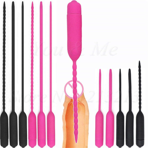 Masturbateur électrique pour hommes Vibration à 10 fréquences Allongement de l'urètre Vibrateur de l'orifice urétral Stimulateur d'expansion Sex Toys - Product Image 2