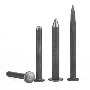 Clou <span class=keywords><strong>en</strong></span> acier au carbone non galvanisé pour passage piéton, finition naturelle, tailles M8 à M12, pour fixation de panneaux Zebra, utilisation sur chantier - Product Image 2