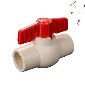 Vanne à boisseau sphérique compacte ASTM D2846 <span class=keywords><strong>CPVC</strong></span> Vanne en plastique disponible pour eau chaude - Product Image 2