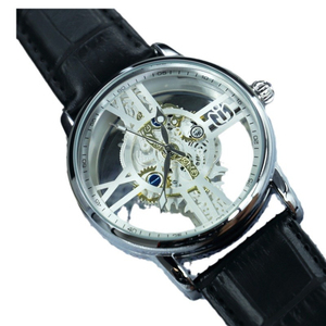 Reloj Deportivo para Hombre 2023, Estilo Industrial-Mecánico con Diseño Esqueletizado Transparente - Product Image 1
