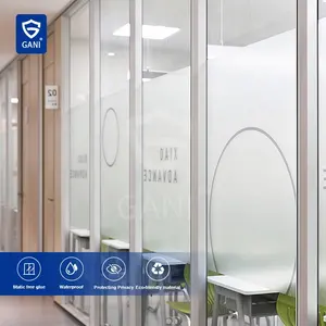 Pegatinas de película de vidrio protector para ventana, autoadhesivo de privacidad decorativo