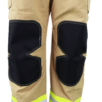 Combinaison de pompier Nomex Aramid Uniforme de pompier Costume de lutte contre l'incendie Vêtements de lutte contre l'incendie Ignifuge OEM Style européen