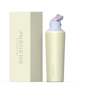 Özel Logolu Açık Hava Spor Salonu 2'si 1 Arada Paslanmaz Çelik Su Püskürtme Şişesi - Product Image 1