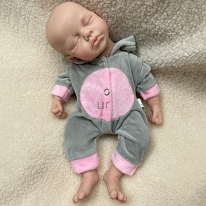 12" <strong>Full</strong> <strong>Body</strong> Soft <strong>Silicone</strong> Bebe <strong>Reborn</strong> Girl/boy Painted Realistic Open Mouth 30cm Washable Micro Newborn Baby Doll LouLou Twins - Product Image 2