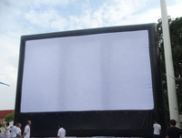 Projecteur de cinéma extérieur gonflable