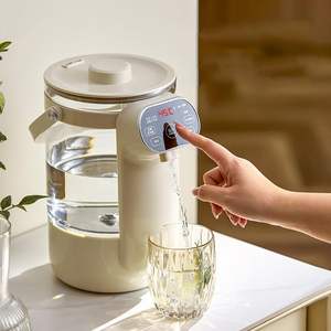 Bouilloire électrique entièrement automatique de 3 L, en verre, avec contrôle tactile, affichage de la température, maintien au chaud, température réglable - Product Image 3