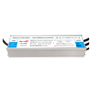 ไดรเวอร์ LED แบบหรี่แสงได้ IP67 250W CV Flicker Free TRIAC/0-10V/1-10V/10V PWM/Rx  100-240V AC-DC 12V 24V PFC สำหรับกล่องไฟ LED - Product Image 4