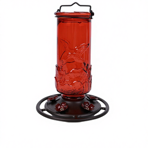 Mangiatoia per Uccelli Automatica Personalizzabile in Metallo, Plastica e Vetro per Esterni, Giardino e Cortile - Product Image 5