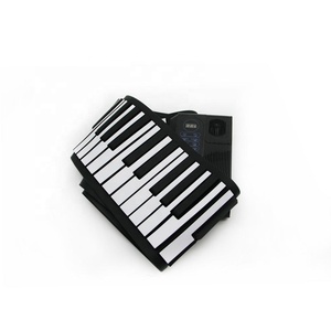 <span class=keywords><strong>Teclado</strong></span> electrónico plegable de Piano <span class=keywords><strong>enrollable</strong></span> de silicona Flexible de 88 teclas portátil de estilo moderno para niños - Product Image 3