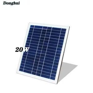 太阳能电池太阳能电池板多晶硅高质太阳能板 12v 18 v 20w 太阳能电池板