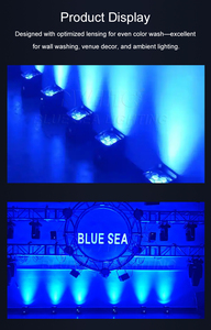 Đầy đủ màu sắc <span class=keywords><strong>Wifi</strong></span> app điều khiển 6x18W rgbwa UV 6in1 pin không dây <span class=keywords><strong>LED</strong></span> uplight mệnh ánh sáng cho bên ngoài trời đám cưới DJ công viên chủ đề - Product Image 5