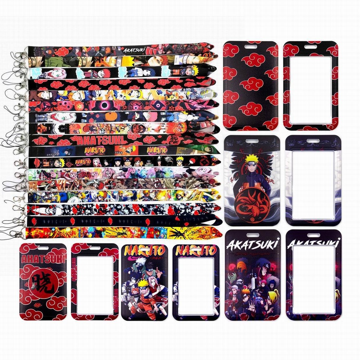 Hot Sale Creative Cool Cartoon Ninja Lanyards Satin Accessories Neck Anti-Lost Strap Card Holder Phone Case Lanyards Wholesale Image 2