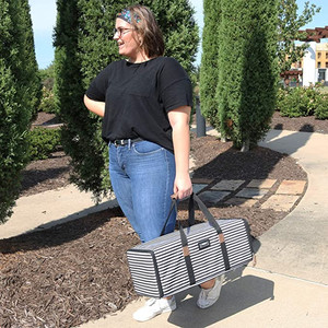 Sac de transport de Machine à découper pliable, sac d'artisanat Compatible avec <span class=keywords><strong>Cricut</strong></span> Air/<span class=keywords><strong>Maker</strong></span>/ScanNCut, <span class=keywords><strong>rangement</strong></span> de Machine à découper - Product Image 6