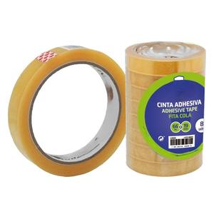 Cinta adhesiva de 66x19 mm, resistente, fácil de aplicar; ideal para manualidades, arreglos y trabajos de oficina. - Product Image 1