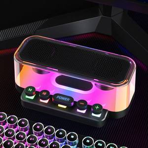 Z6 Magic Light Audio, système de son home cinéma 5.1 intégré, style punk, avec commande par bouton mécanique, alimentation par batterie, RGB 5W, idéal pour cadeau - Product Image 6