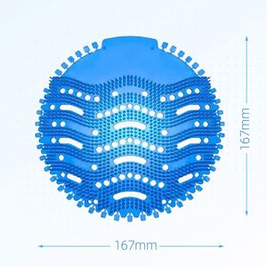 Pastilles désodorisantes anti-éclaboussures personnalisées en gros pour urinoirs, avec parfum longue durée, style vague, pour toilettes masculines - Product Image 3