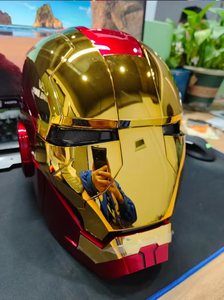 Versión Mejorada 2026 <span class=keywords><strong>MK5</strong></span> Mark5 Autoking, <span class=keywords><strong>Casco</strong></span> <span class=keywords><strong>de</strong></span> <span class=keywords><strong>Iron</strong></span> <span class=keywords><strong>Man</strong></span> con Control por Voz, Automático, para Cosplay - Product Image 3