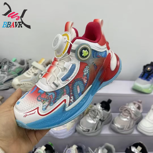 Zapatillas Deportivas para Niñas al por Mayor de Fábrica, Precio Económico, Superficie de Malla, Parte Superior Ligera de PU, para Correr - Product Image 3