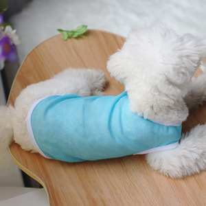 Gilet pour animaux de compagnie de couleur unie, gilet rafraîchissant en maille respirante pour chat et chien, vêtements d'été XS-6XL - Product Image 3