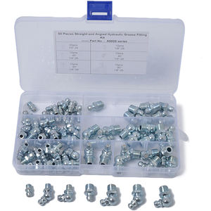 Bajuku — raccords de graisse hydrauliques, raccords de graisse métrique, en acier galvanisé, utilisé pour remplacer les pierres manquantes ou cassées sur la moto, bricolage - Product Image 1