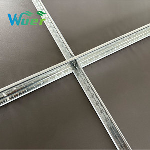 Promotion à Durée Limitée : Grille <span class=keywords><strong>de</strong></span> plafond en acier galvanisé moderne pour hôtel 24/25, installation facile, étanche et résistante à la corrosion - Product Image 4