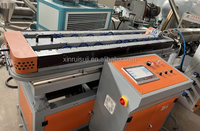 Machine de fabrication de tuyaux de chicha en PVC, PP, PE à vis unique de haute précision, machine à tuyaux ondulés pour conduites électriques, roulement de moteur de pompe