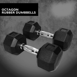 Haltères ergonomiques unisexes en caoutchouc sans poids NOVISON pour exercices des mains – Vente en gros professionnelle sur mesure - Product Image 3