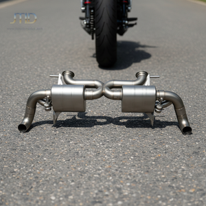 Silencieux d'échappement catback, performance catback, pour <span class=keywords><strong>Audi</strong></span> R8, <span class=keywords><strong>v10</strong></span> plus, 2016, vente en gros, qualité usine, en chine - Product Image 3