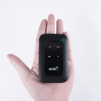 Router WiFi Inalámbrico con Ranura para Tarjeta SIM, Router WiFi Portátil 5G para Exteriores con Ranura para Tarjeta SIM 4G y UPS Integrado