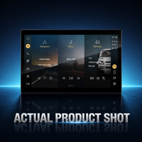Autoradio Android 13,3 pouces avec écran tactile intégré, montage sur tableau de bord 1DIN, nouveau design, lecteur multimédia Carplay pour Range Rover